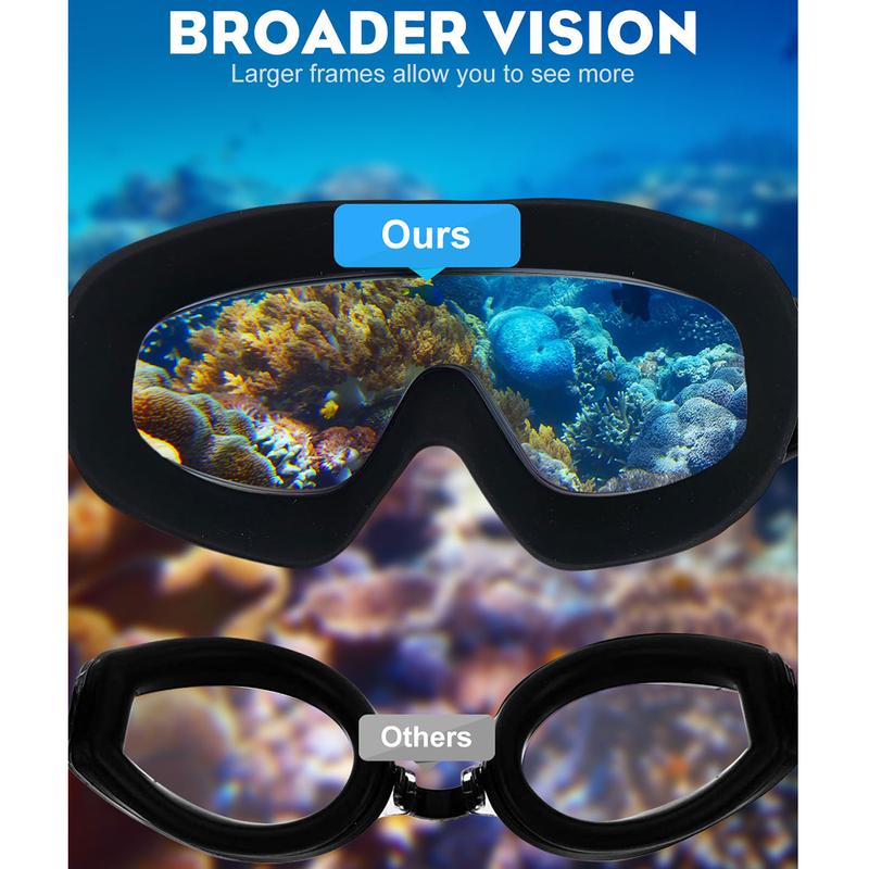 Leakproof Swim Goggles for Adults and Teens