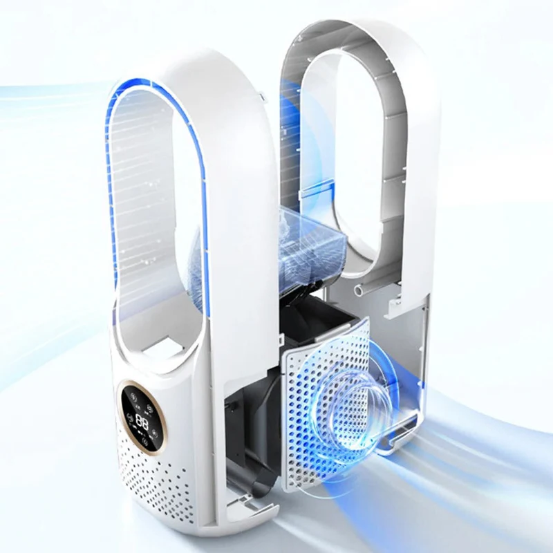 2025 Silent Bladeless Portable Air Conditioner for Home and Office