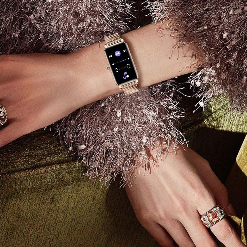 Women's Smartwatch for Fitness, Health, and Notifications