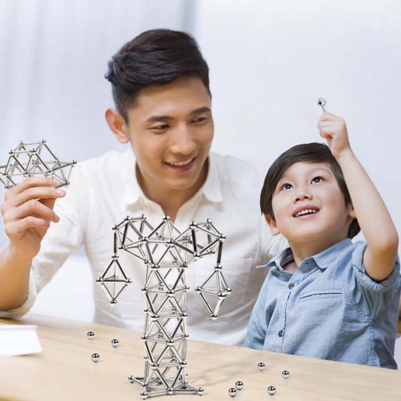 DIY Magnetic Rod and Ball Set for Creative Play
