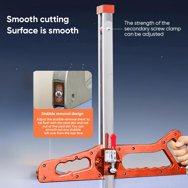 Foldable Drywall Cutter with Adjustable Depth