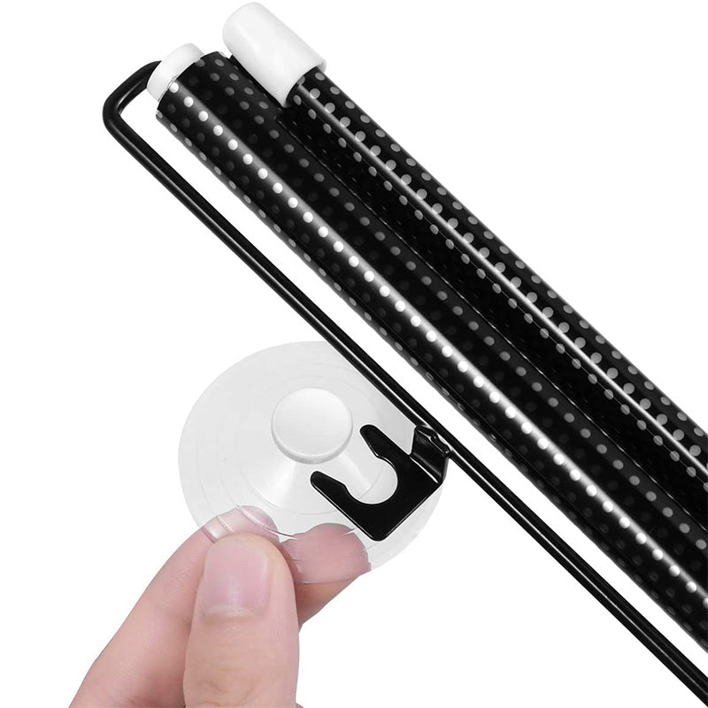 Piercing-Free Suction Cup Window Shade