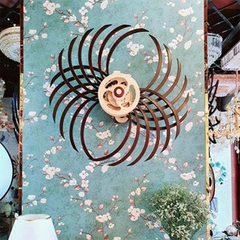 Handcrafted Kinetic Wooden Art Sculpture