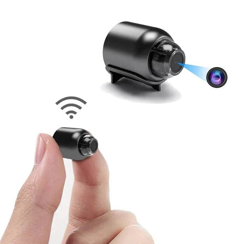 Compact Night Vision WiFi Spy Camera for UK Nanny Surveillance