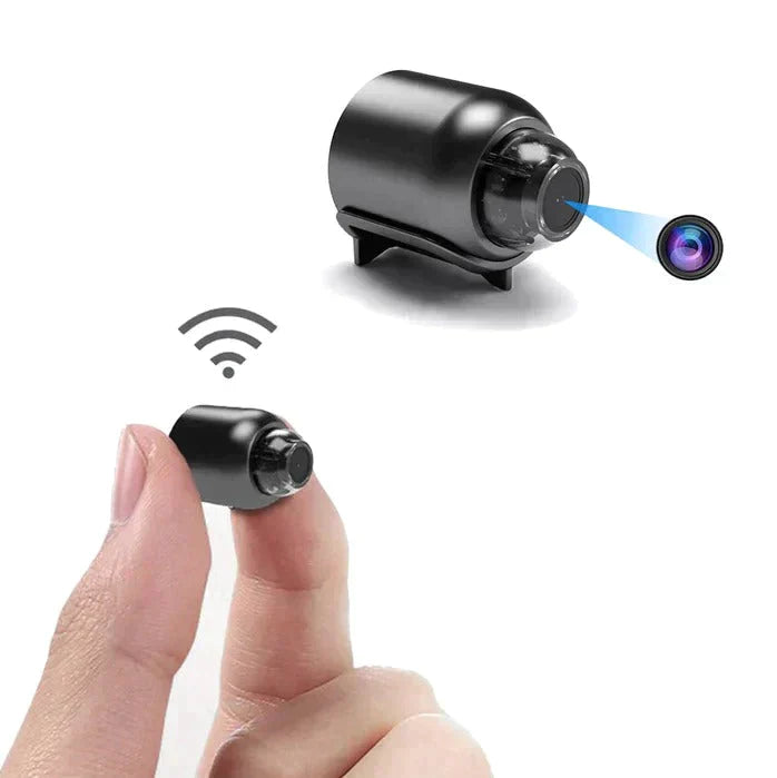 Compact Night Vision WiFi Security Camera for Home Surveillance
