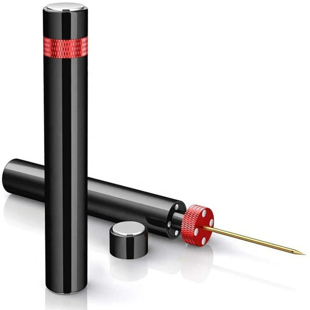 Air Pressure Wine Opener - Stainless Steel with Ergonomic Handle
