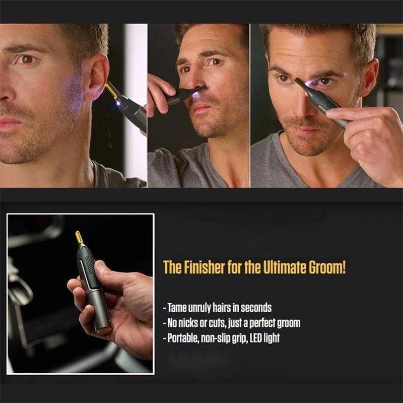 Ultra-Thin Grooming Trimmer for Beard, Nose & Eyebrow Precision