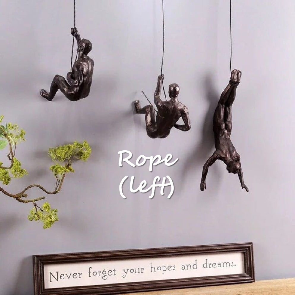Climber Wall Art Statue