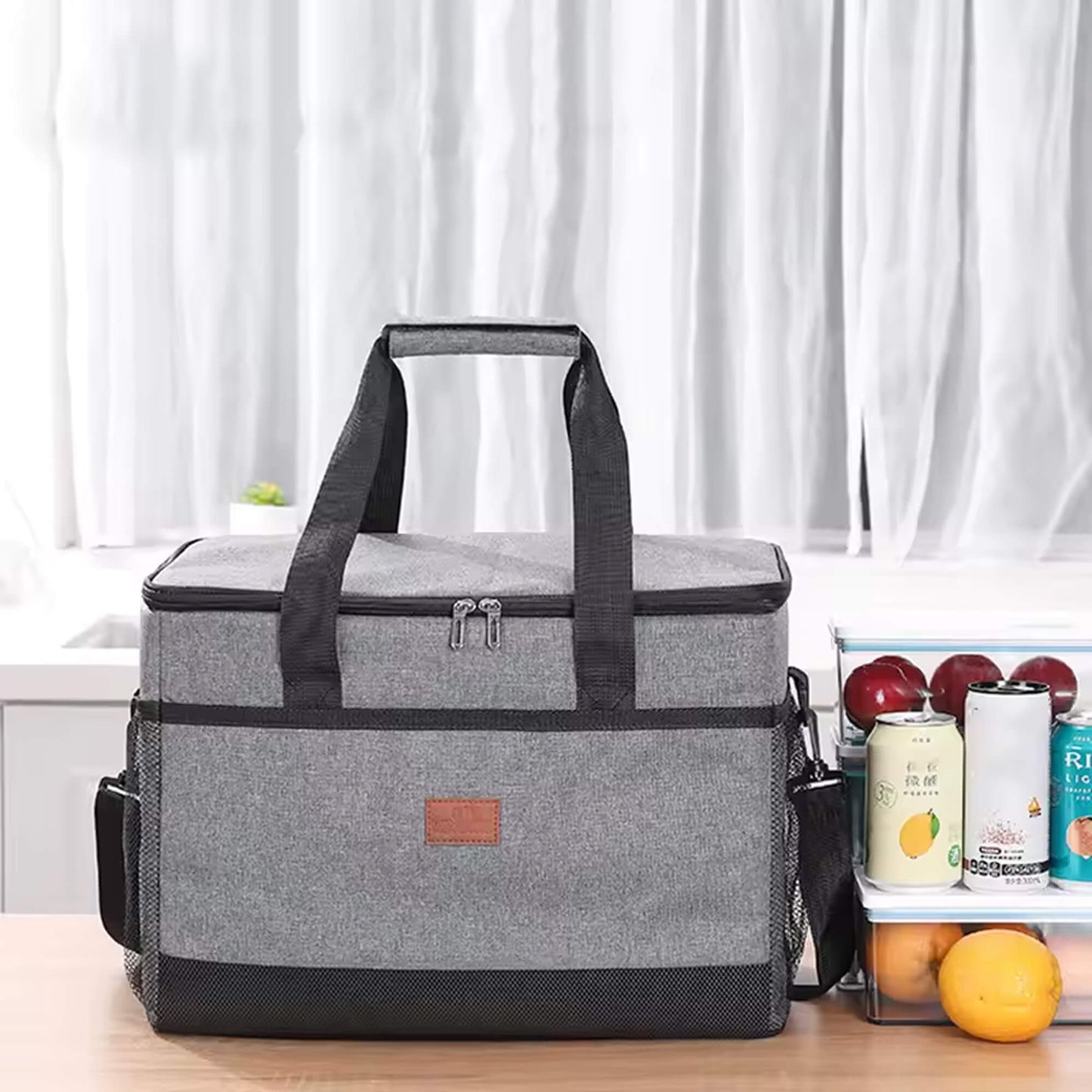 33L Waterproof Insulated Cooler Bag for Outdoor Adventures