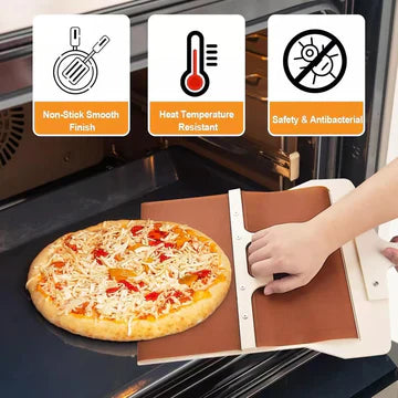 Sliding Pizza Paddle – Effortless Pizza Transfer & Serving Tool