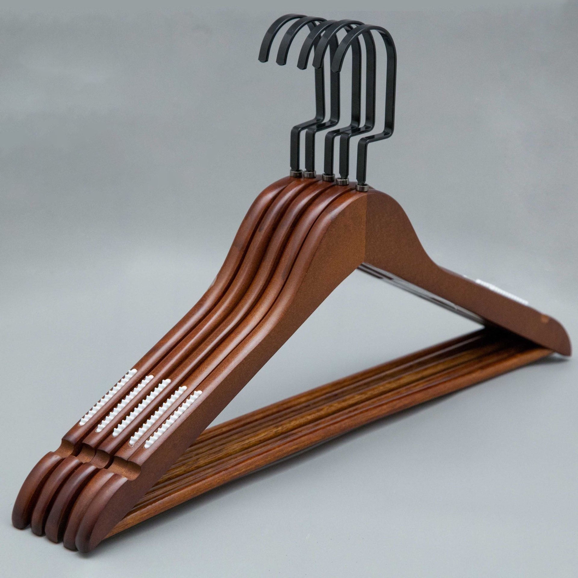 Vintage Solid Wood Seamless Hanger for Clothes Drying