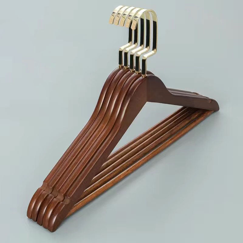 Vintage Solid Wood Seamless Hanger for Clothes Drying