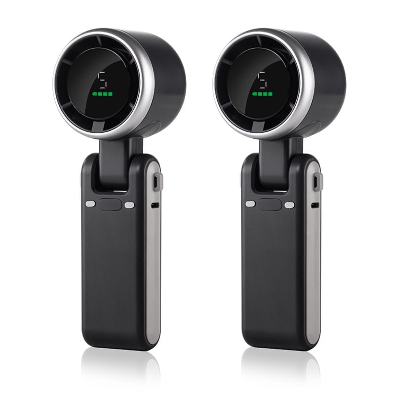 Portable High-Speed Folding Turbine Fan for Travel