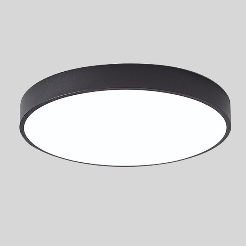 Scandinavian Round LED Ceiling Light | Soft Glow, Minimalist Style for Any Room
