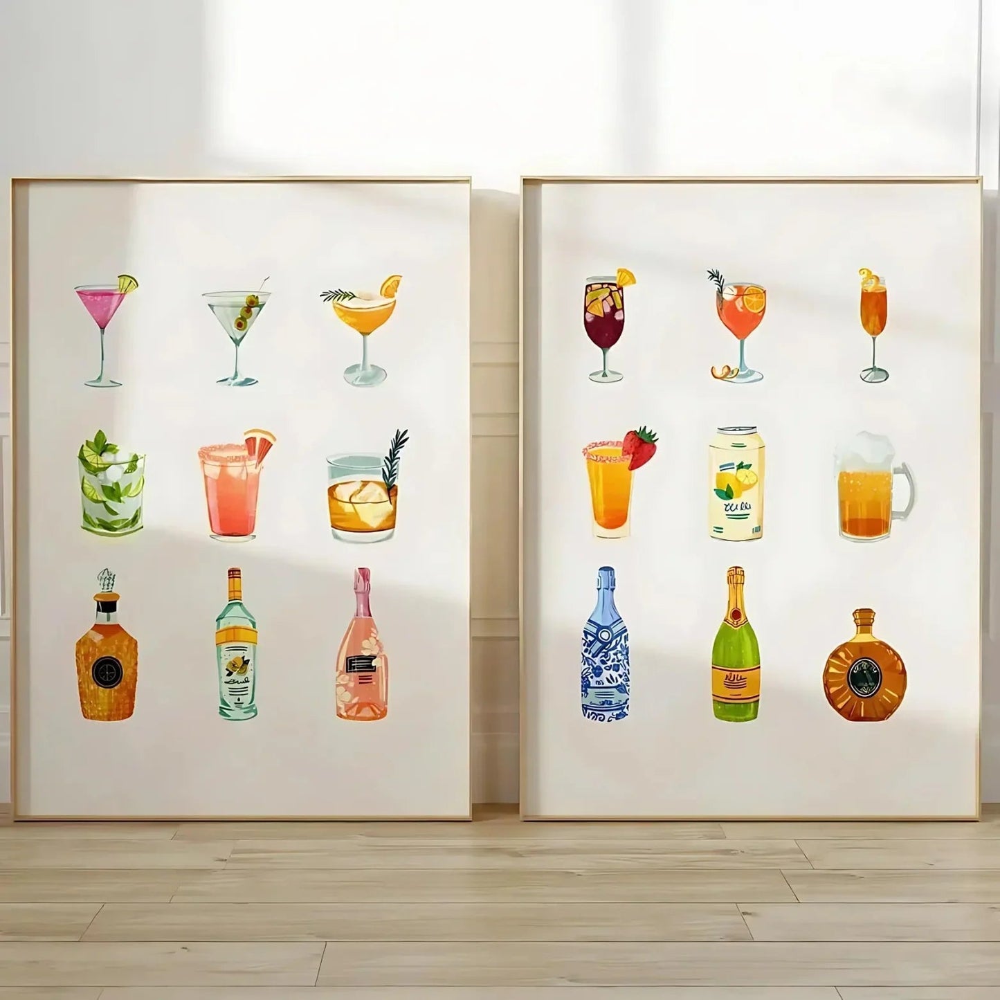 Roseo to Cocktails Livine Prints