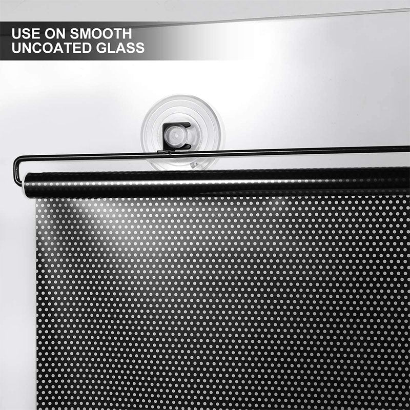 Piercing-Free Suction Cup Window Shade