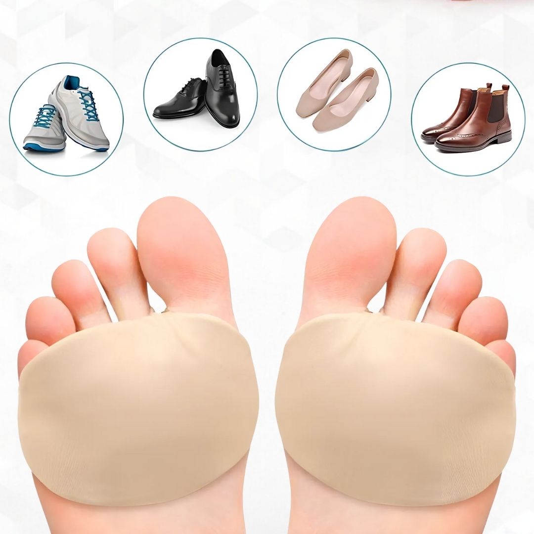 Gel Cushioned Foot Pads for Metatarsalgia and Morton’s Neuroma Relief