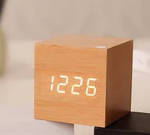 Contemporary Wooden Digital Clock