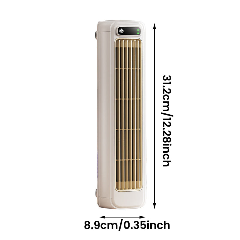 Portable AirWave Rechargeable AC with 12-Hour Battery Life
