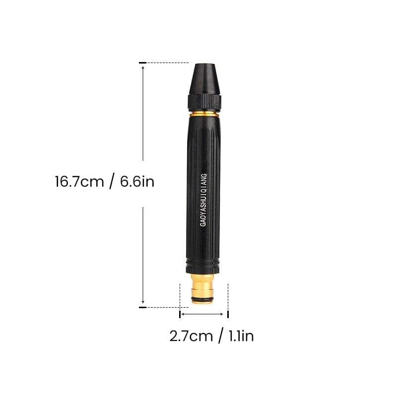 Adjustable Heavy-Duty Rotary Jet Hose Nozzle for Cleaning