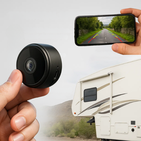 Wireless HD Backup Camera with Night Vision for RVs, Trucks & Trailers