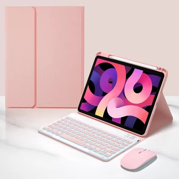 Wireless Keyboard Case for iPad with Rotating Feature