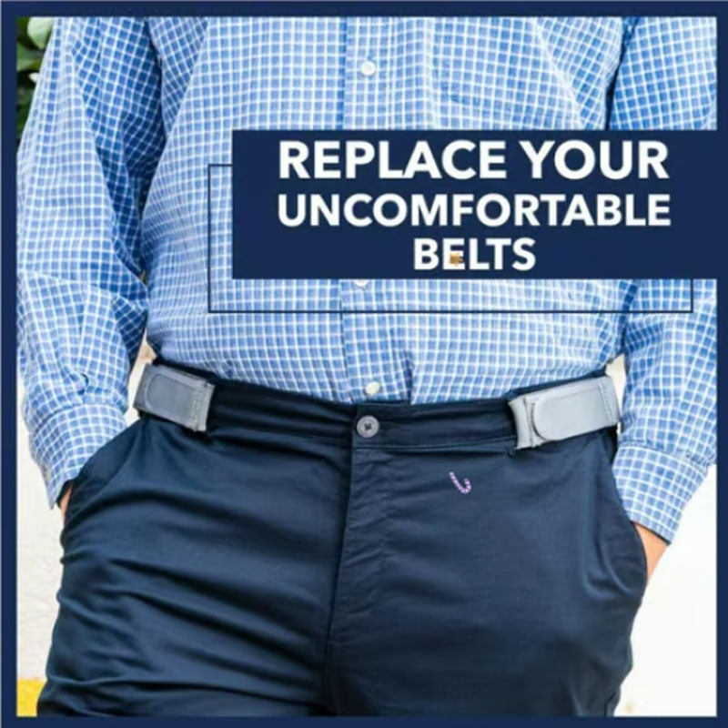 Adjustable Buckle-Free Belt for Effortless Comfort