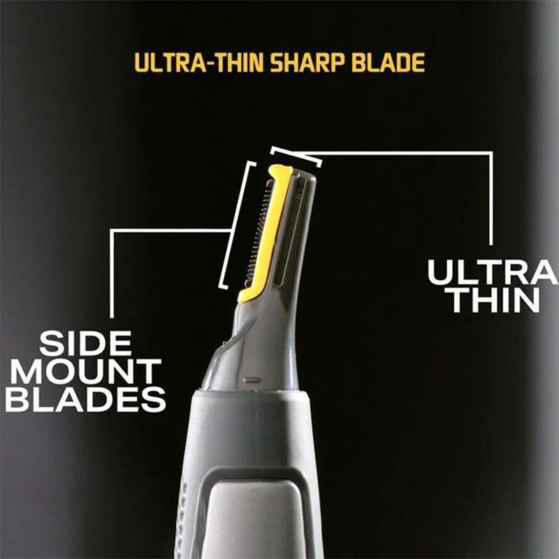 Ultra-Slim Precision Trimmer with Micro-Oscillating Blades