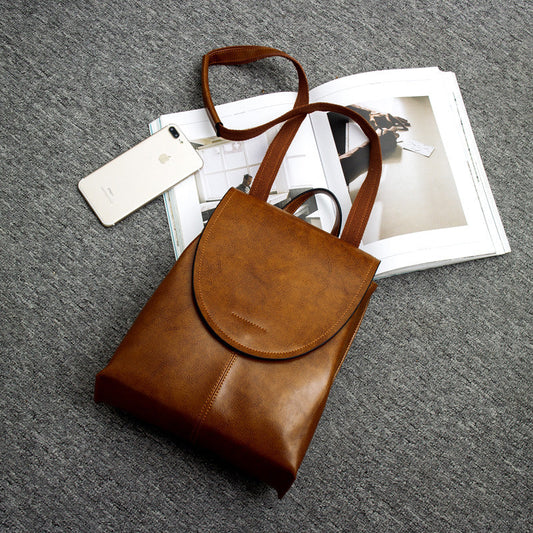 Trendy Women's Leather Backpack – Stylish, Versatile, and Eco-Friendly Design
