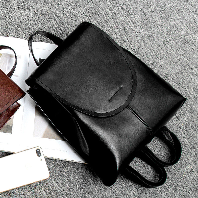 Trendy Women's Leather Backpack – Stylish, Versatile, and Eco-Friendly Design