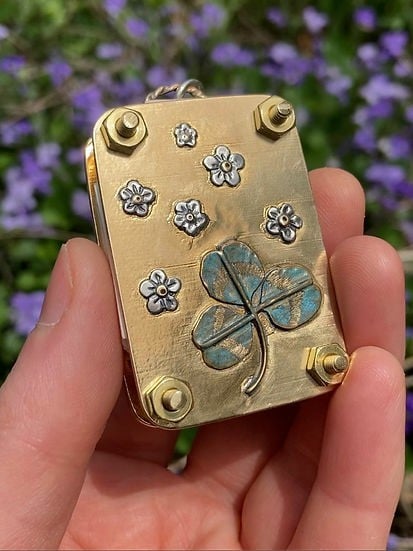 Compact Flower Press for Botanical Keepsakes | Portable Crafting Tool