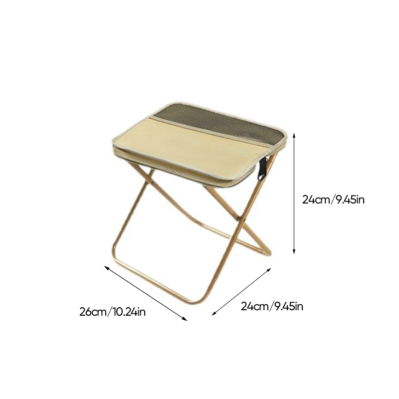 Portable Backpack with Integrated Folding Seat