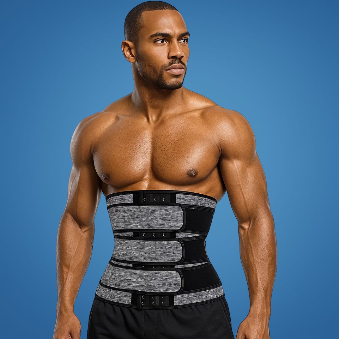 Triple Compression Neoprene Waist Trainer Belt – Ideal for Workout & Postpartum