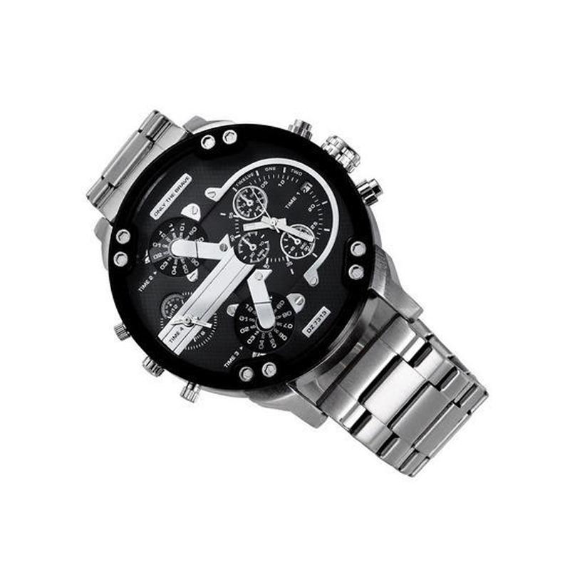 Stainless Steel Quartz Chronograph Timepiece