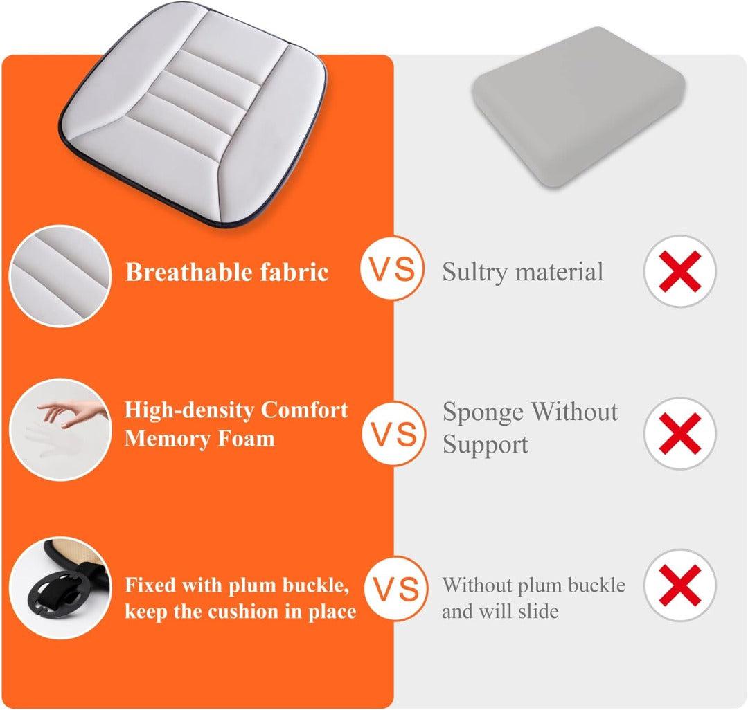 Memory Foam Car Seat Cushion for Enhanced Comfort