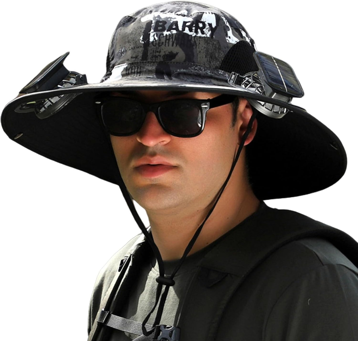 SolarBreeze Instant Cooling Hat with Solar Fan