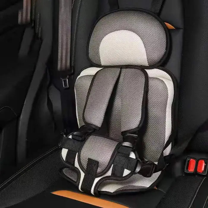 Portable Travel Car Seat for Kids | Foldable Booster with 5-Point Harness