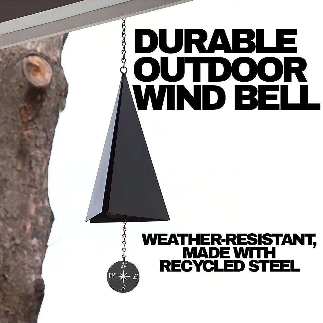 Door County Nautical Wind Bell with Compass Windcatcher
