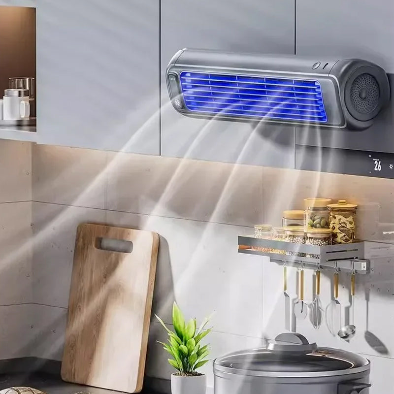 Portable AirWave Rechargeable AC with 12-Hour Battery Life
