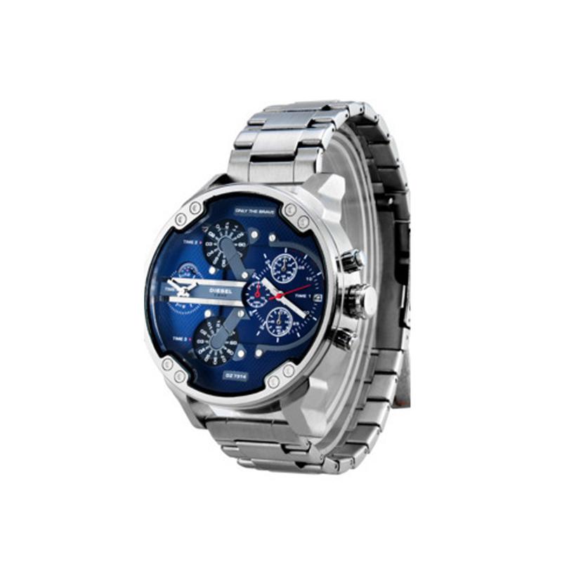 Luxury Men's Chronograph Quartz Watch – Stainless Steel Timepiece