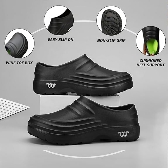 Orthopedic Comfort Clogs for Pain Relief and All-Day Support