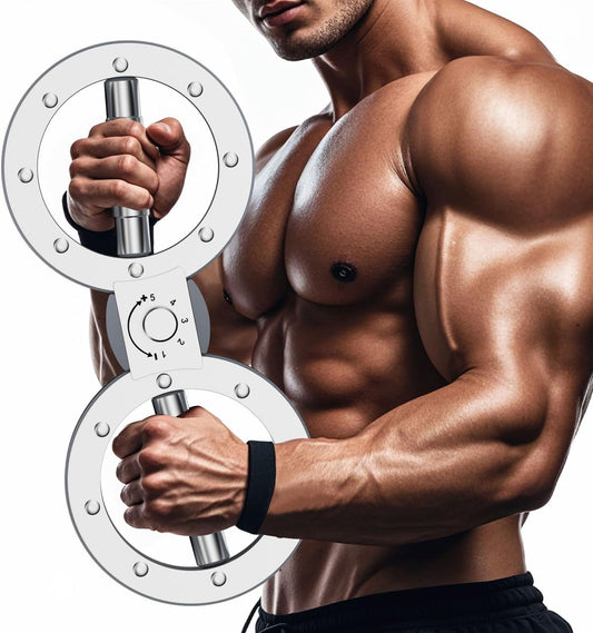 Adjustable Resistance Arm Exerciser with 360° Motion for Upper Body Fitness
