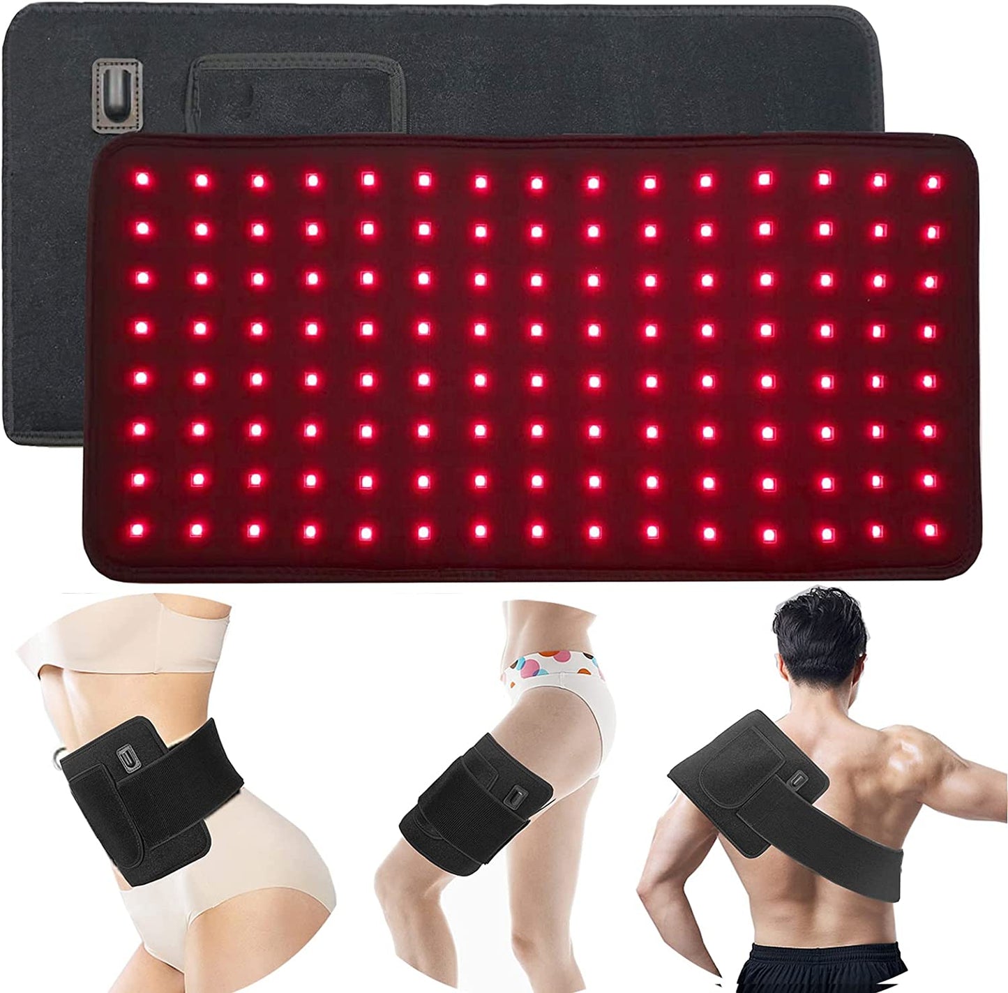 Medical-Grade Infrared Light Therapy Belt for At-Home Pain Relief