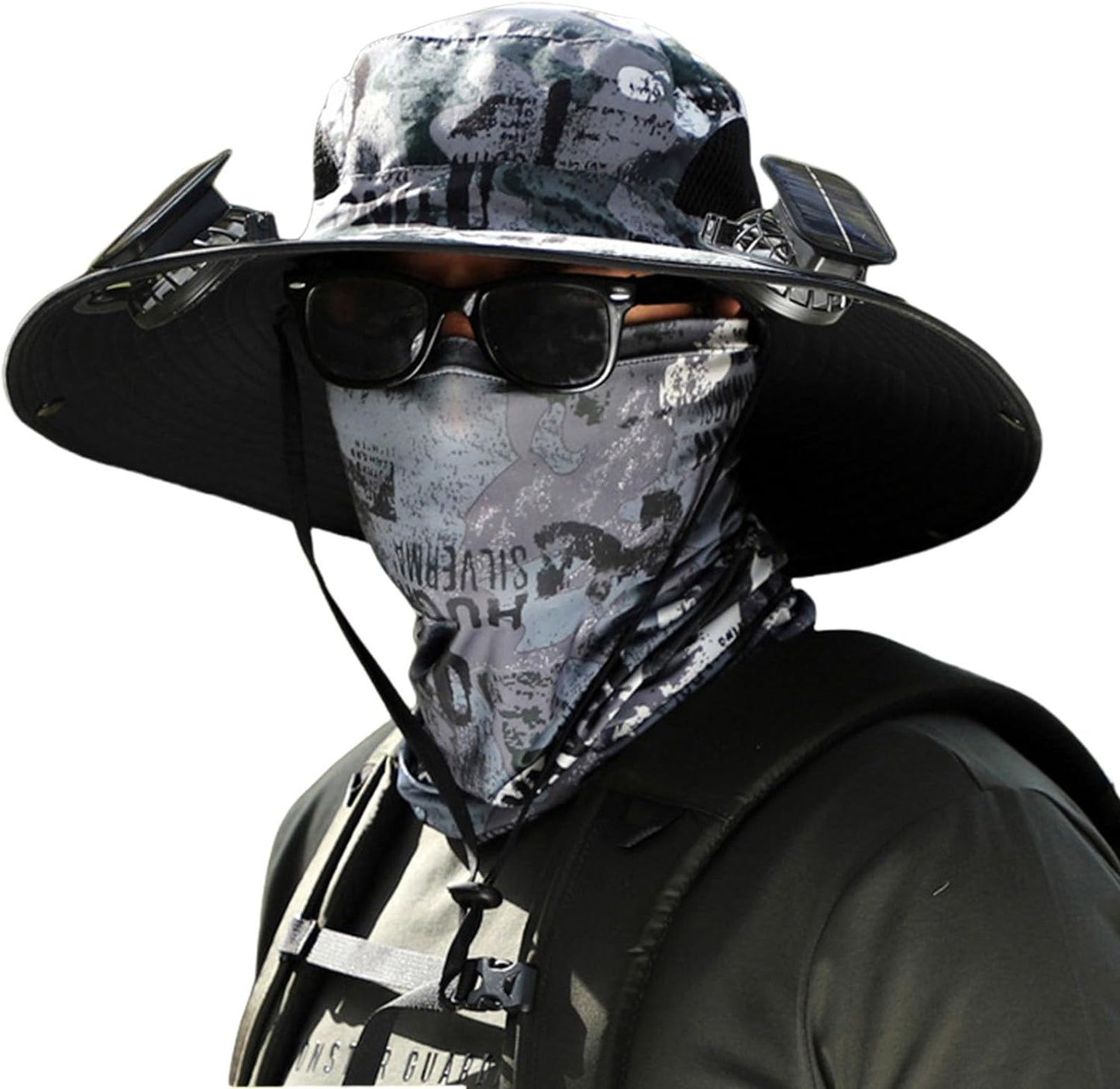 SolarBreeze Instant Cooling Hat with Solar Fan