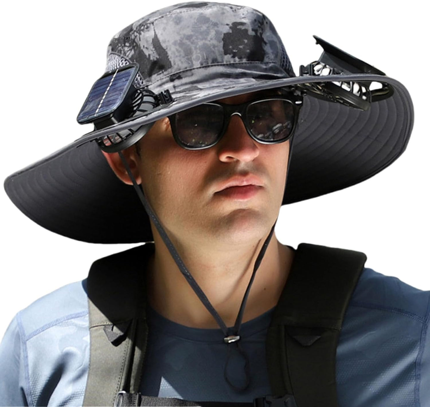 SolarBreeze Instant Cooling Hat with Solar Fan