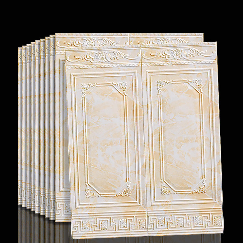Contemporary Peel and Stick Waterproof Wall Panels for Interiors