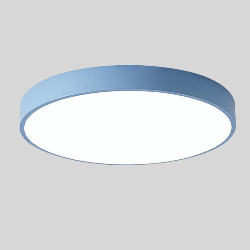 Scandinavian Round LED Ceiling Light | Soft Glow, Minimalist Style for Any Room