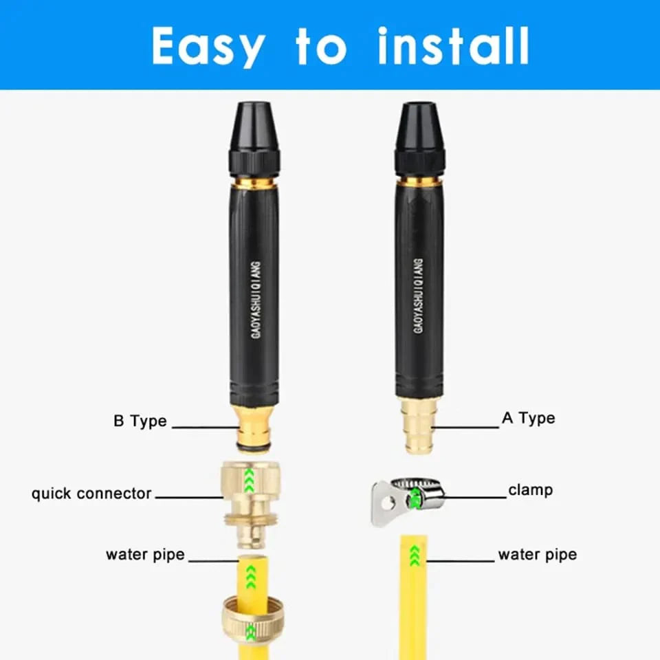 High Pressure Water Gun Hose Nozzle