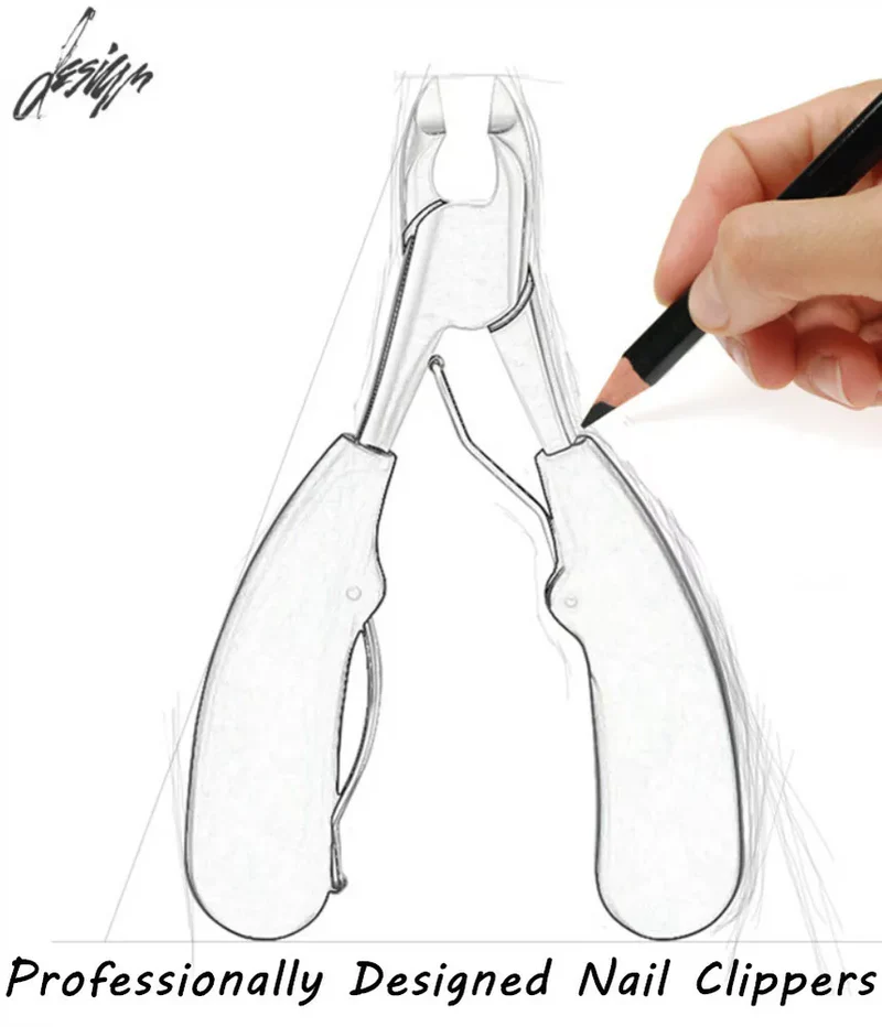 Toenail Clipper for Seniors, Sharp & Ergonomic for Thick Nails