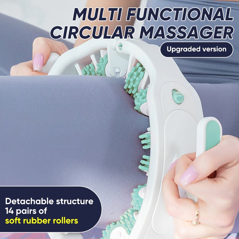 Sakerplus Cellulite Massager Roller with 360° Deep-Tissue Rollers
